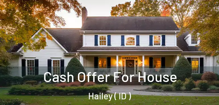  Cash Offer For House Hailey ( ID )