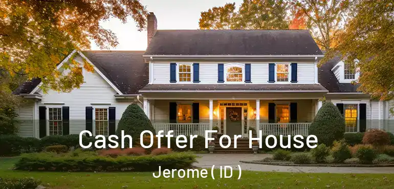  Cash Offer For House Jerome ( ID )