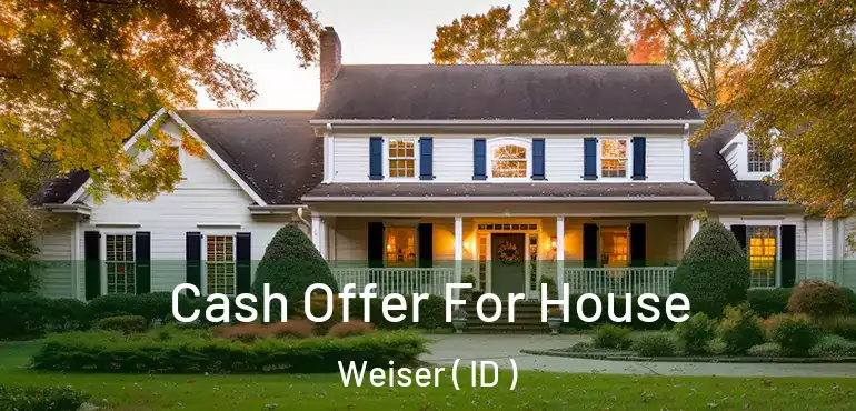  Cash Offer For House Weiser ( ID )
