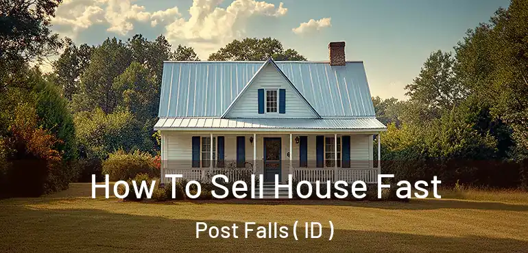  How To Sell House Fast Post Falls ( ID )