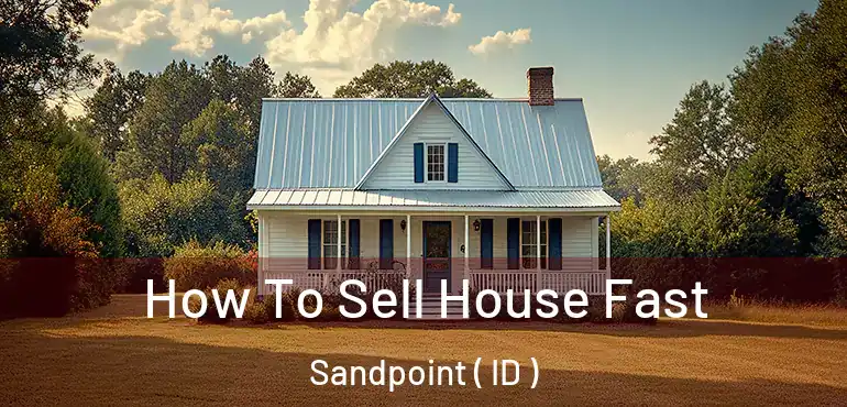  How To Sell House Fast Sandpoint ( ID )