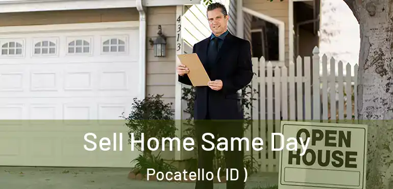  Sell Home Same Day Pocatello ( ID )
