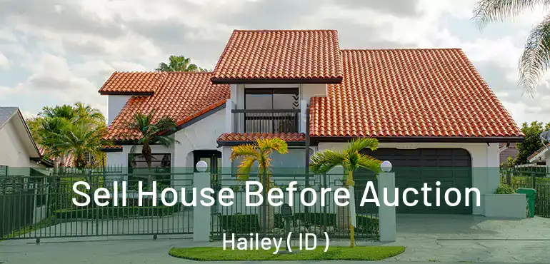  Sell House Before Auction Hailey ( ID )
