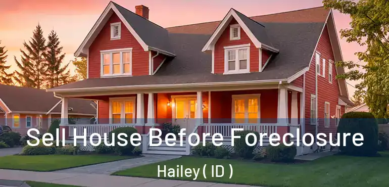  Sell House Before Foreclosure Hailey ( ID )