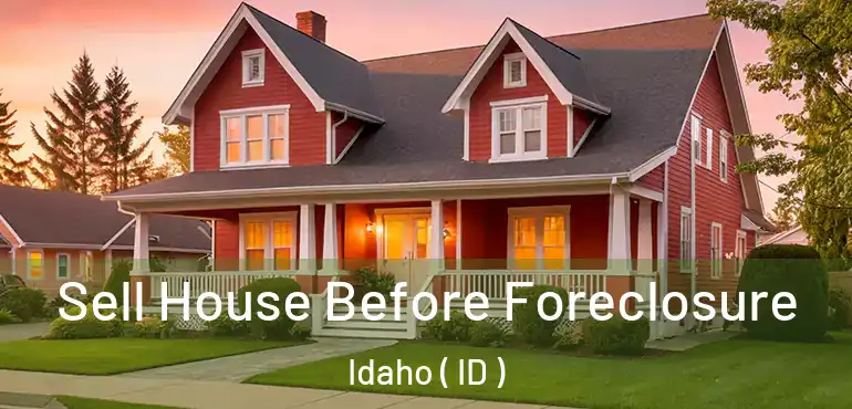  Sell House Before Foreclosure Idaho ( ID )