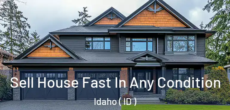  Sell House Fast In Any Condition Idaho ( ID )