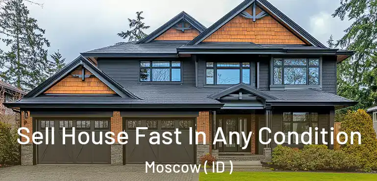  Sell House Fast In Any Condition Moscow ( ID )