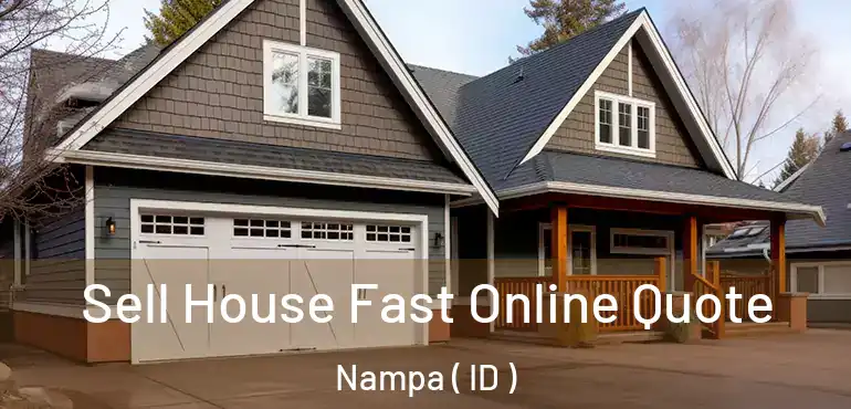  Sell House Fast Online Quote Nampa ( ID )