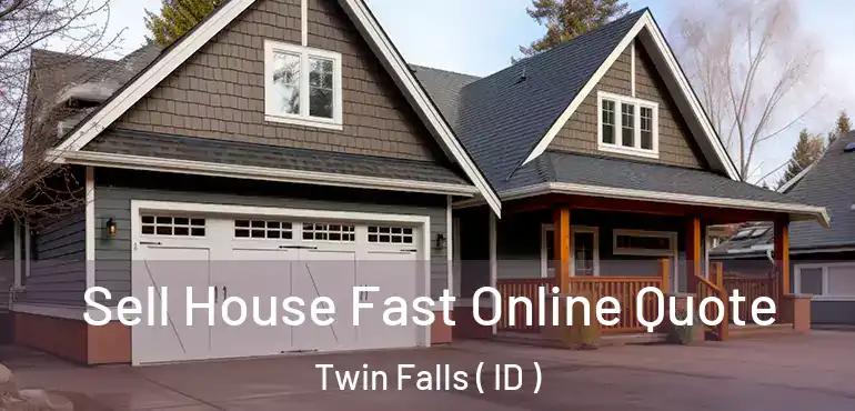  Sell House Fast Online Quote Twin Falls ( ID )