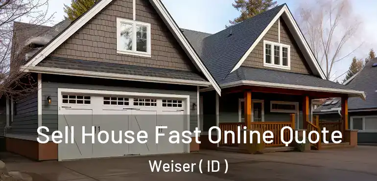  Sell House Fast Online Quote Weiser ( ID )