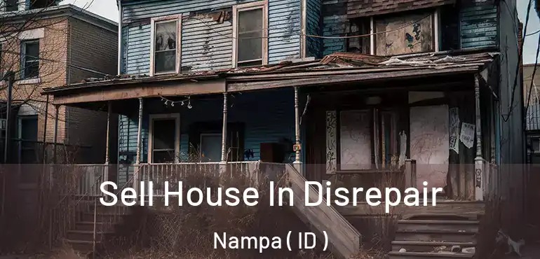  Sell House In Disrepair Nampa ( ID )