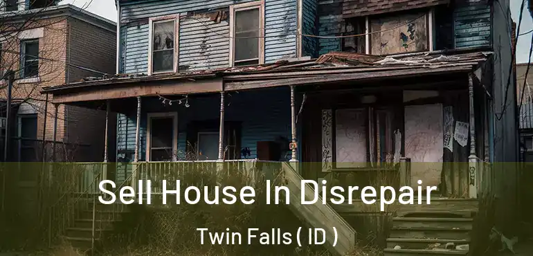  Sell House In Disrepair Twin Falls ( ID )