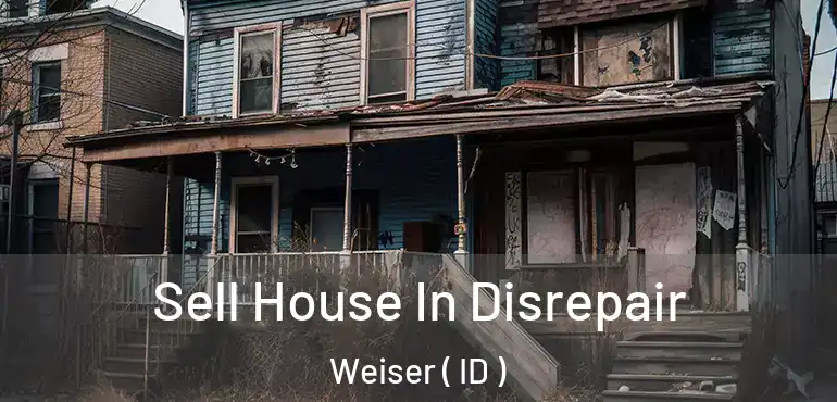  Sell House In Disrepair Weiser ( ID )