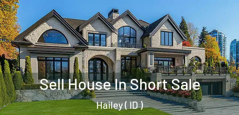  Sell House In Short Sale Hailey ( ID )