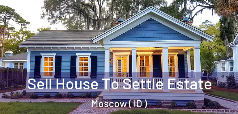  Sell House To Settle Estate Moscow ( ID )