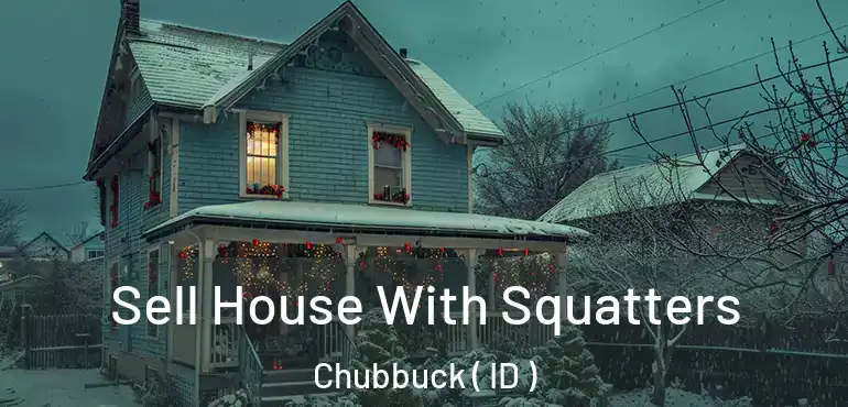  Sell House With Squatters Chubbuck ( ID )