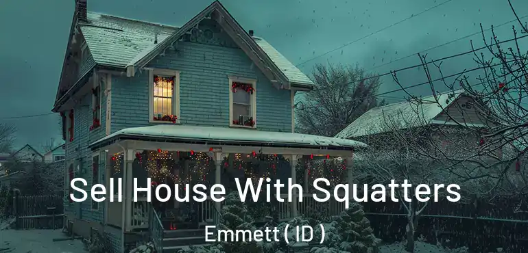  Sell House With Squatters Emmett ( ID )