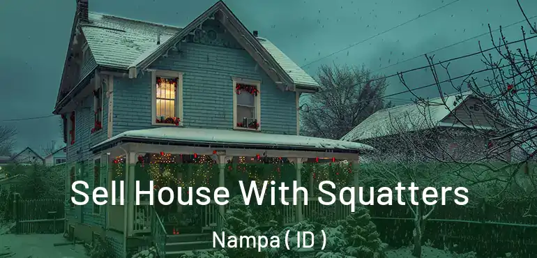  Sell House With Squatters Nampa ( ID )