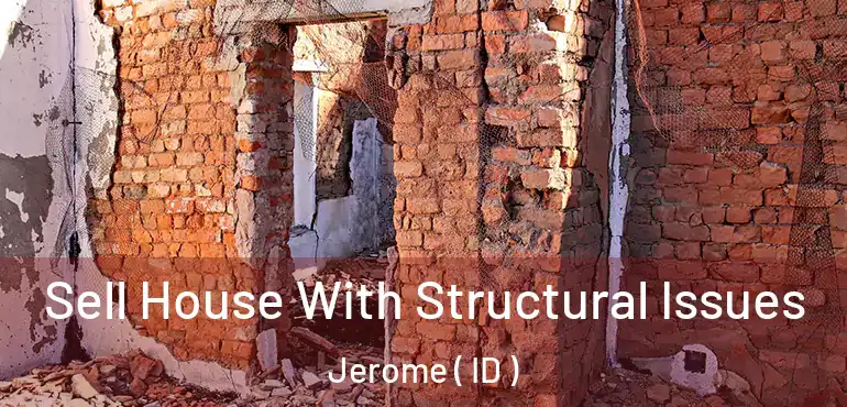  Sell House With Structural Issues Jerome ( ID )