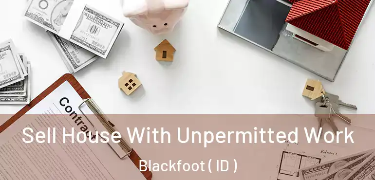  Sell House With Unpermitted Work Blackfoot ( ID )