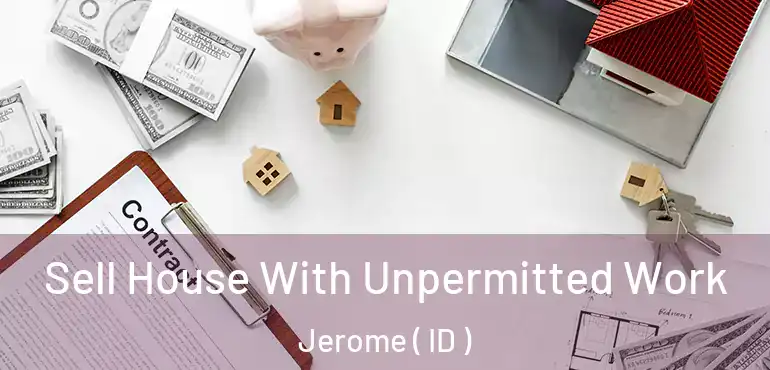  Sell House With Unpermitted Work Jerome ( ID )