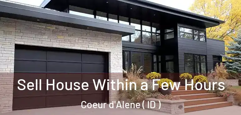  Sell House Within a Few Hours Coeur d'Alene ( ID )
