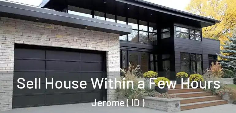  Sell House Within a Few Hours Jerome ( ID )