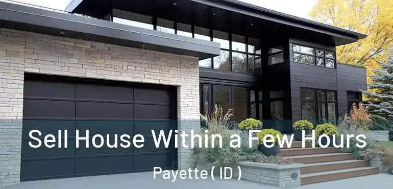  Sell House Within a Few Hours Payette ( ID )