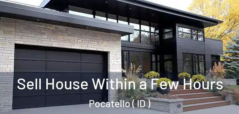  Sell House Within a Few Hours Pocatello ( ID )