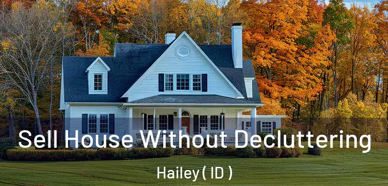  Sell House Without Decluttering Hailey ( ID )