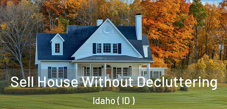  Sell House Without Decluttering Idaho ( ID )