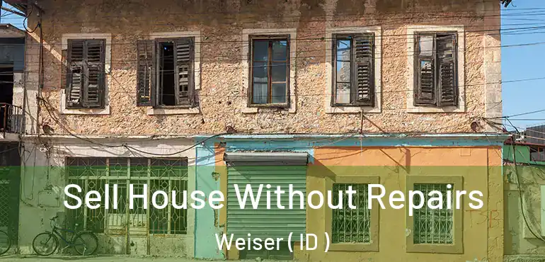  Sell House Without Repairs Weiser ( ID )