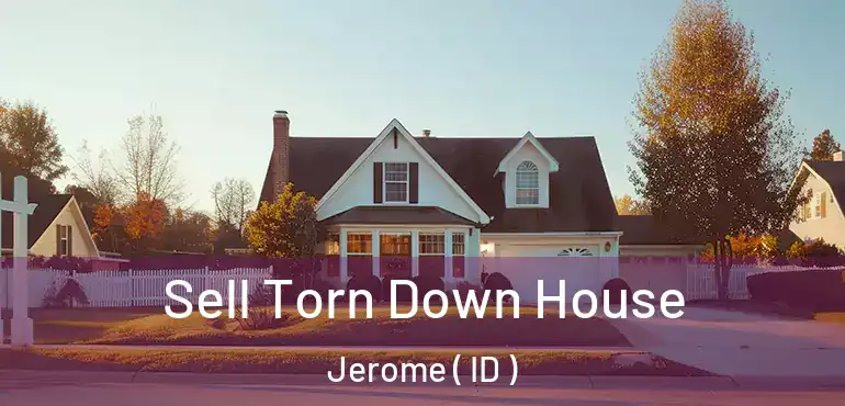  Sell Torn Down House Jerome ( ID )