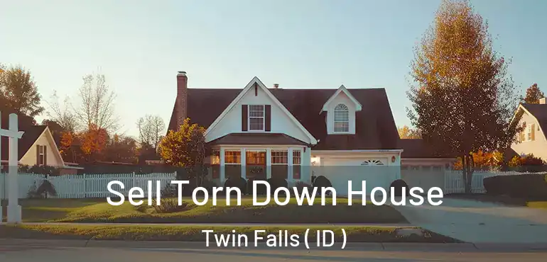  Sell Torn Down House Twin Falls ( ID )