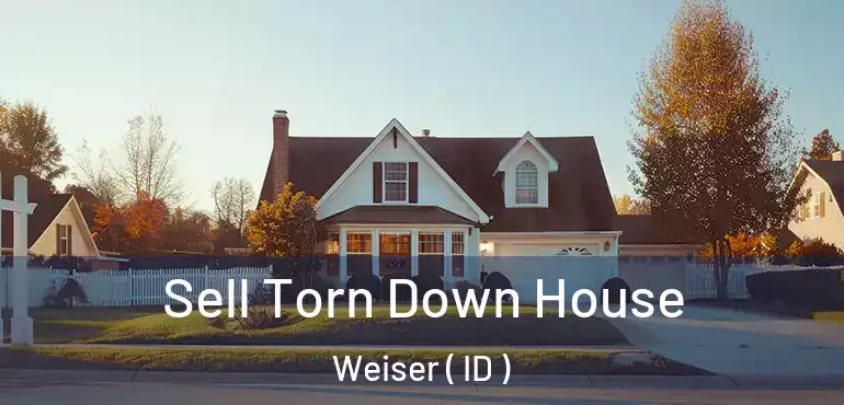  Sell Torn Down House Weiser ( ID )