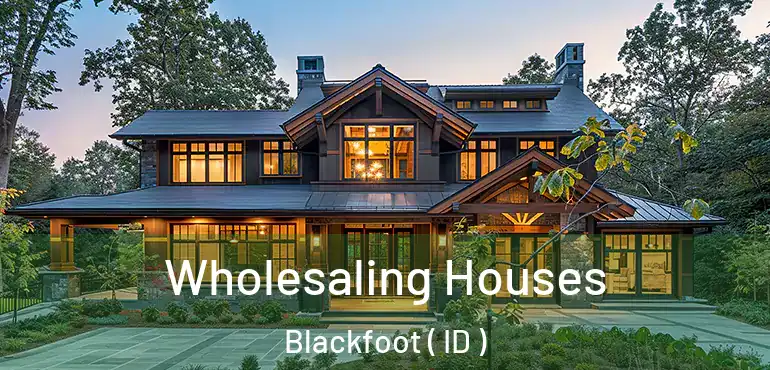  Wholesaling Houses Blackfoot ( ID )