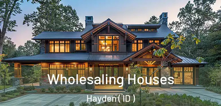  Wholesaling Houses Hayden ( ID )