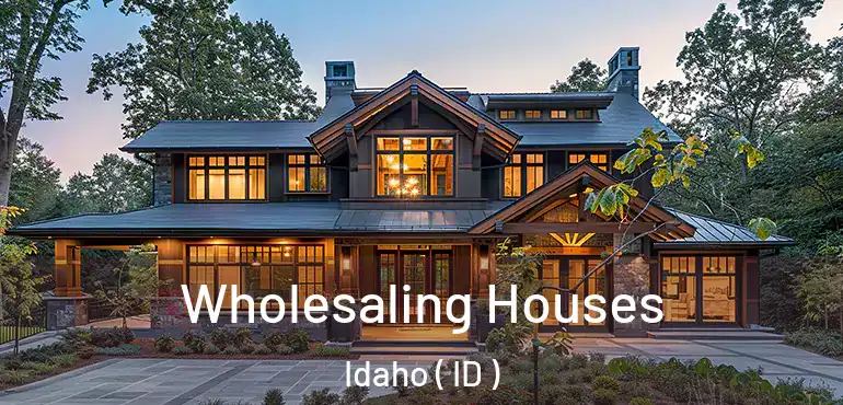  Wholesaling Houses Idaho ( ID )