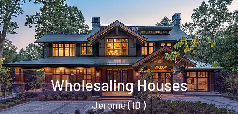  Wholesaling Houses Jerome ( ID )
