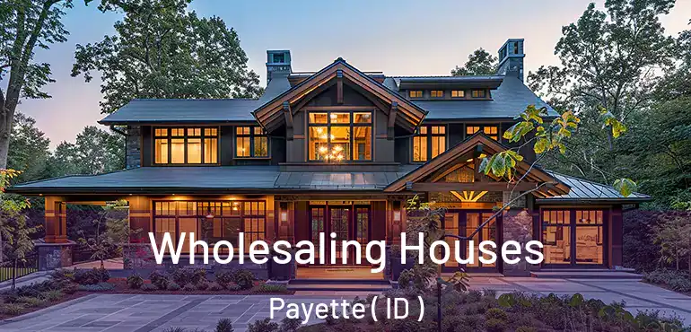  Wholesaling Houses Payette ( ID )