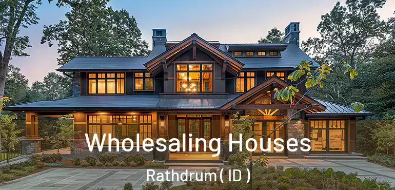  Wholesaling Houses Rathdrum ( ID )