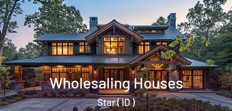  Wholesaling Houses Star ( ID )