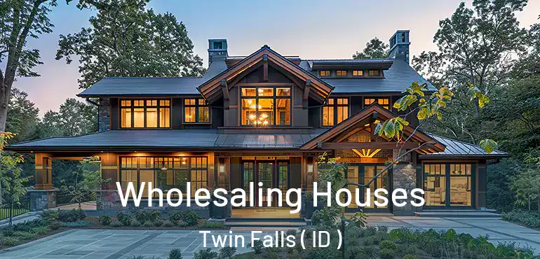  Wholesaling Houses Twin Falls ( ID )